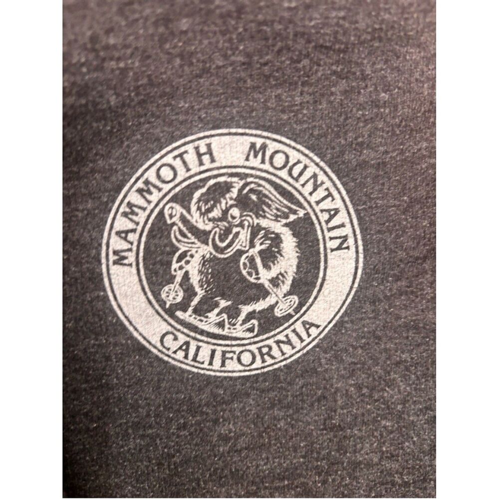Mammoth Mountain Hoodie Men's M Gray
